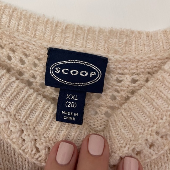 Scoop Pink Ombré Flutter Sleeve Tank Top xxl - Picture 3 of 5